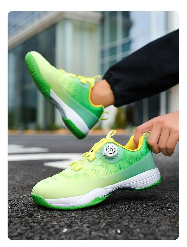 

2025 Hot Sale Men's Women's Fitness Badminton Shoes Comfortable Non-slip Professional Table Tennis Shoes