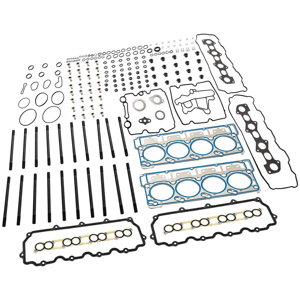 

Cylinder Head Gasket Bolts 18mm Dowels for Ford 6.0L Powerstroke Diesel 2003-2010