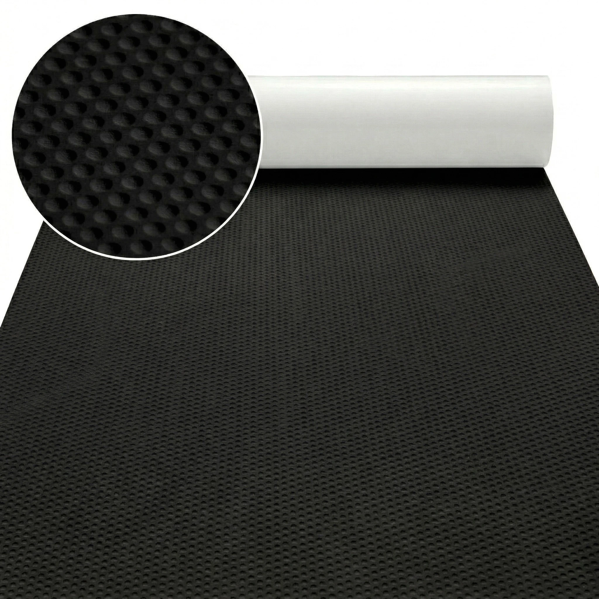 

KXKZREN EVA Foam Boat Flooring Pad 2400x1200mm Non Slip Embossed Dot Texture Marine Deck Sheet Self Adhesive RV Boat Floor Mat