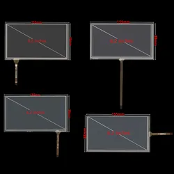 6.2 Inch 155mm*88mm Resistance Digitizer Touch Screen Panel Glass For Car DVD GPS Navigation Multimedia Replacement Parts