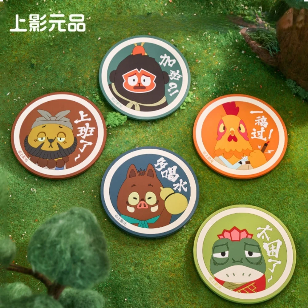 

Genuine Nobody Anime Cup Mat Coaster Anti-slip Table Protection Home Office Decor Cartoon Gifts