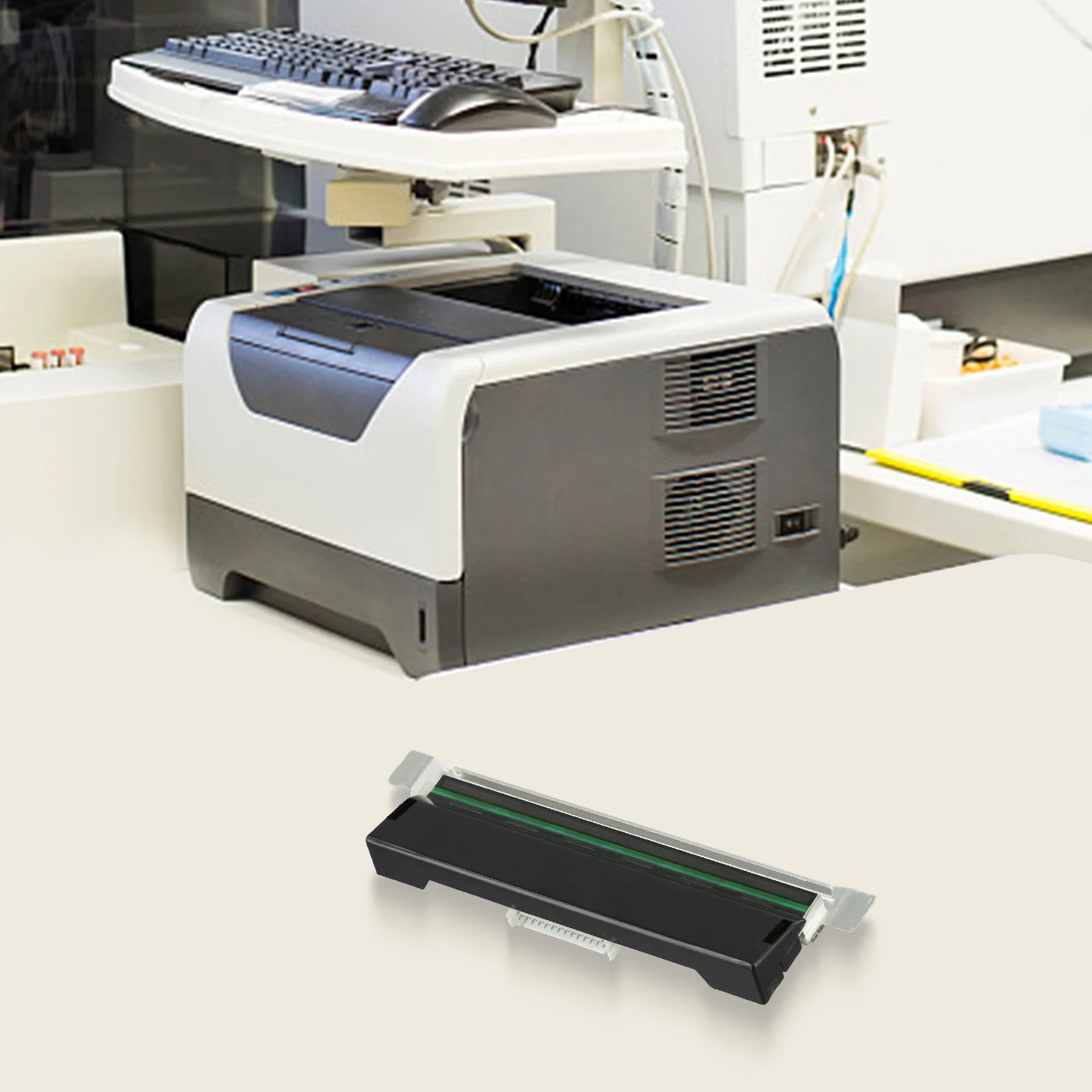 P1123335012 Thermal Print Head for Zebra ZT111 ZT211 ZT231 Printers 203dpi Resolution Reliable Barcode Printing