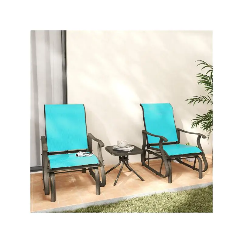 Outdoor Dining Table & Chairs Set - Modern Patio Furniture with Umbrella Hole, Weather-Resistant Design for Garden or Deck,