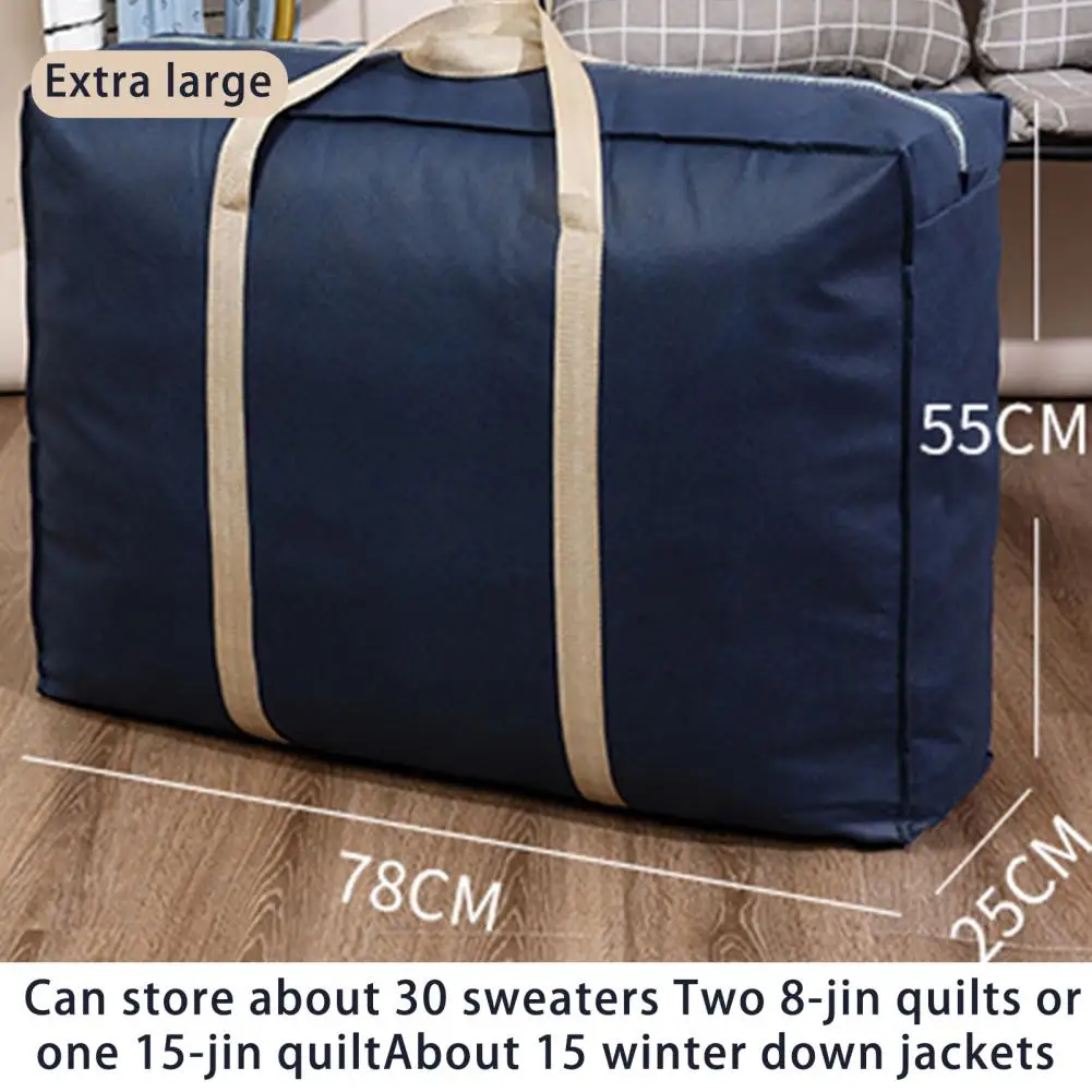 Convenient Garment Bag Firm Stitching Quilt Storage Bag Solid Structure Hotel Quilt Storage Bag  Store Clothes