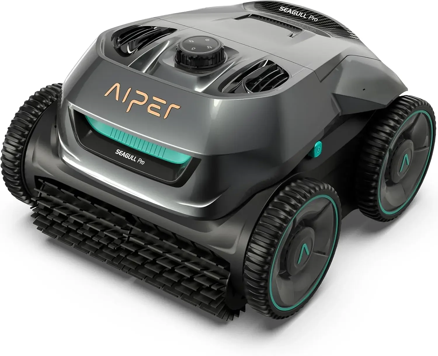 Robotic Pool Cleaner for Inground Pools, Smart Navigation, Floor/Wall/Waterline Cleaning, 150 Mins Runtime, for 1600 Sq.ft Pool