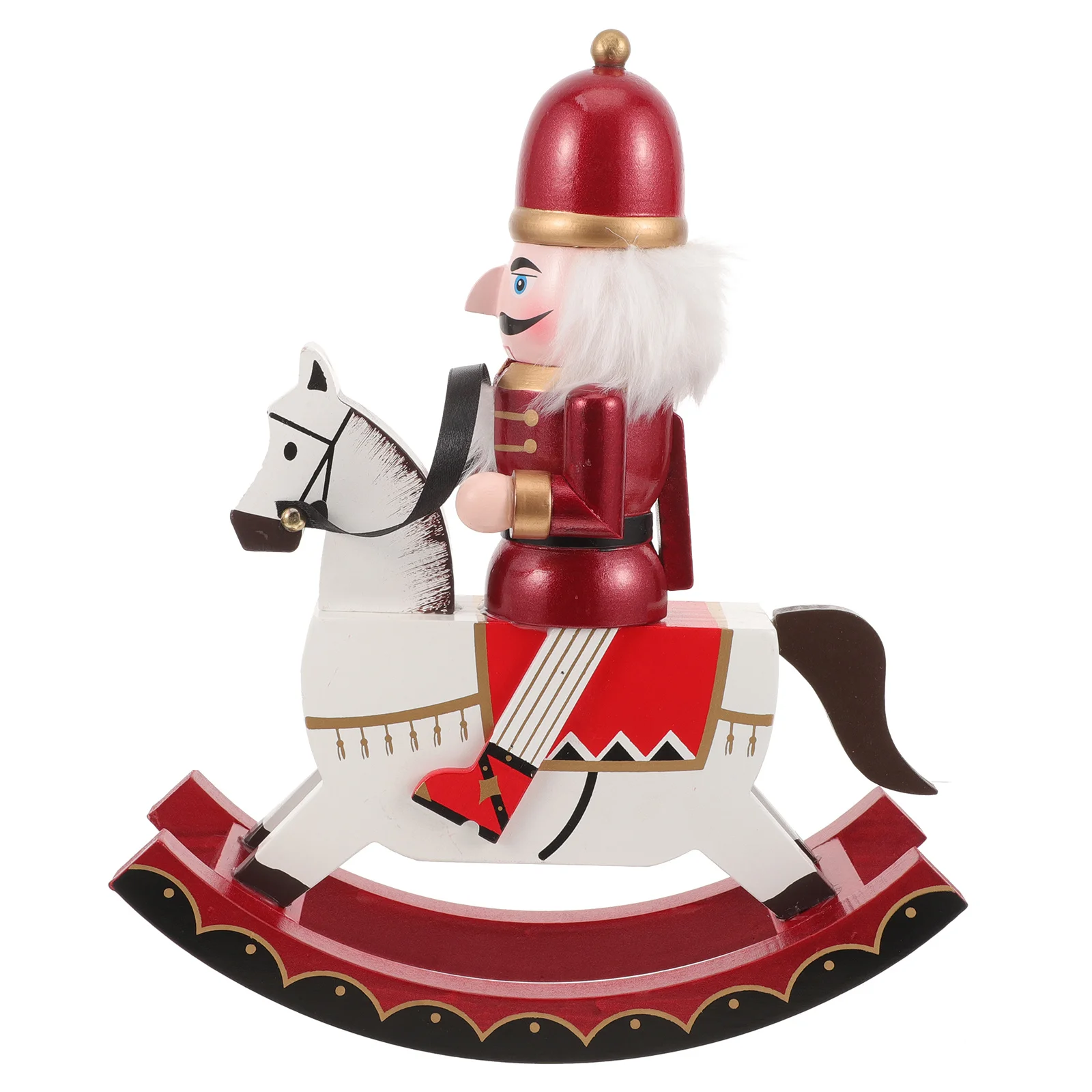 

Christmas Nutcracker Soldier Wooden Craft Perfect Gift for Friends and Families Festive Home Decoration Christmas Decorations