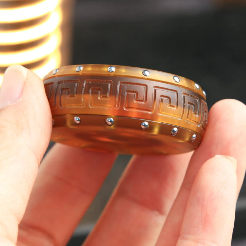 Creatieve vibrerende trommel EDC Fidget Spinner Stijlvolle ratelmunt Leuk fidgetspeelgoed PEI Tactiele mechanische munt Fidgetspeelgoed ADHD-speelgoed