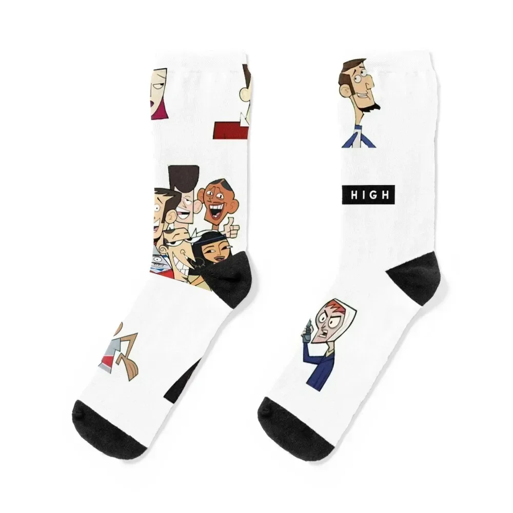 

Clone High Pack Gifts Idea Socks hiking Toe sports japanese fashion christmas gift Socks Ladies Men's