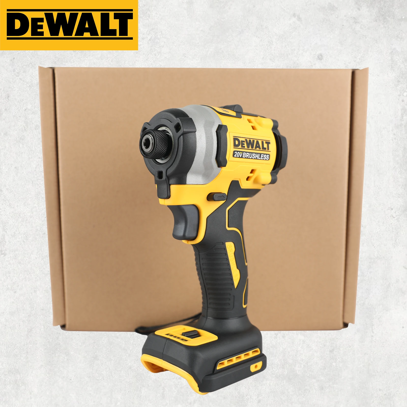 DEWALT DCF850 New Impact Electric Driver 20V Brushless Cordless screwdrivers 205N.m High Torque Power Tools Adjustable Speed