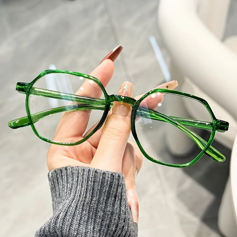 Stilvolle HD-Lesebrille für Damen, klare Gläser zum Lesen, Nahaufnahmen, Lesezubehör