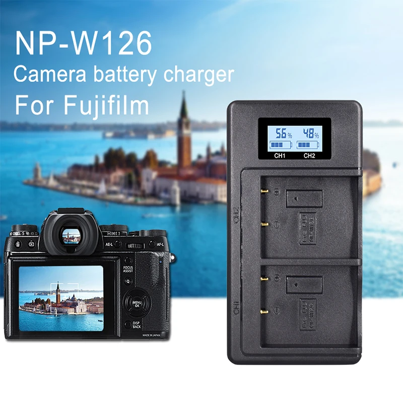 NP-W126 np W126 NP-W126S W126S液晶usb充電器fujifil富士X-Pro1 XPro1 XT1 XT3 XA5 XT20 XT2 XT10 XE3 X100F X-PRO2バッテリー
