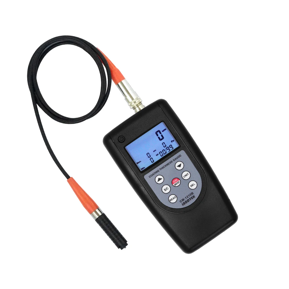 CM-1210B Portable Coating Thickness Tester F Magnetic Induction & NF Type Eddy Current Coating coating paint thickness tester