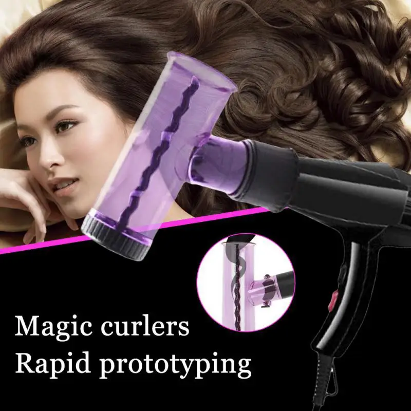 Newst High Quality TornadoStyle Automatic Hair Air Curler Hair Rollers Hair Curls Diffuser With 2 Replaceable Curl Sticks