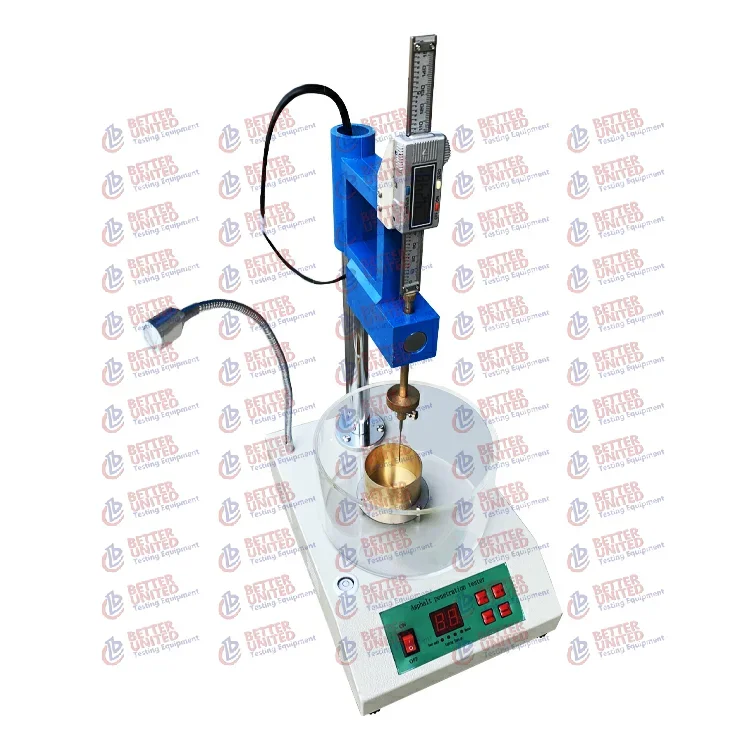 Penetration Test Equipment For Asphalt / Bitumen Automatic Penetrometer Digital Needle Electronic BTU 1 Year,1 Year 0.01mm