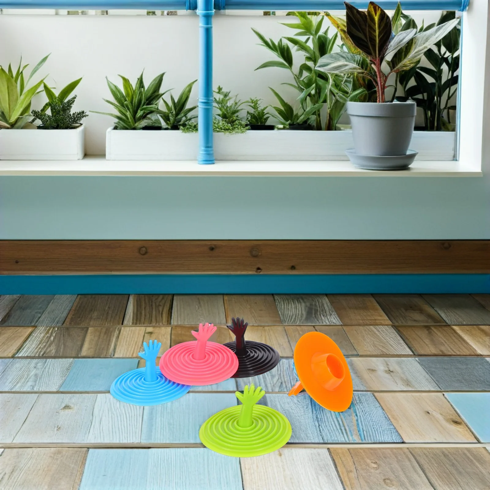 

5 шт., пробка для раковины, кухонный слив, силиконовая резиновая пробка для блокировки воды, легкая ванна, душ, стирка для ванной комнаты