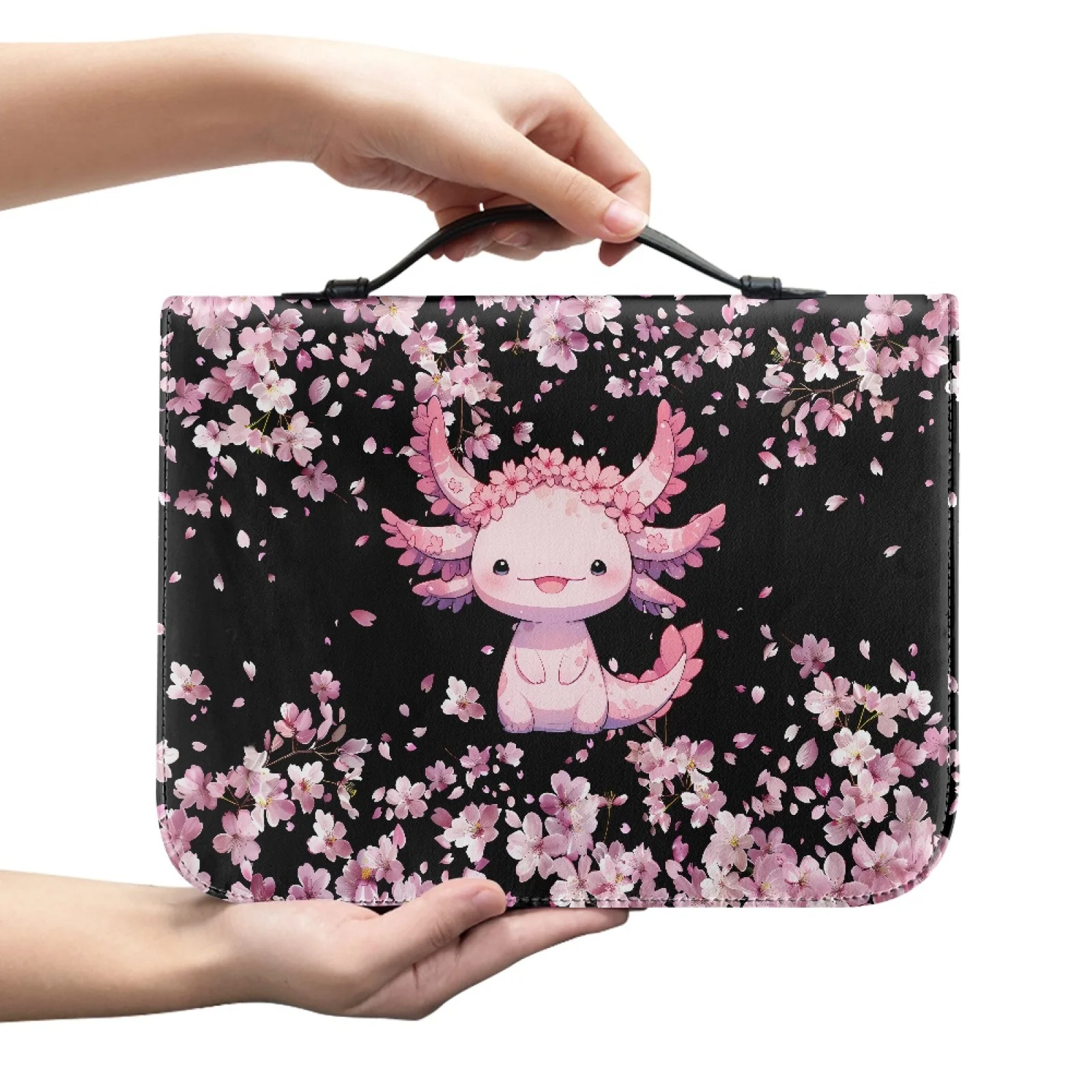 XIXIRIMIDO Cherry Blossom New Arrival Bible Book Covers PU Leather Protective Bible Carrying Case for Women
