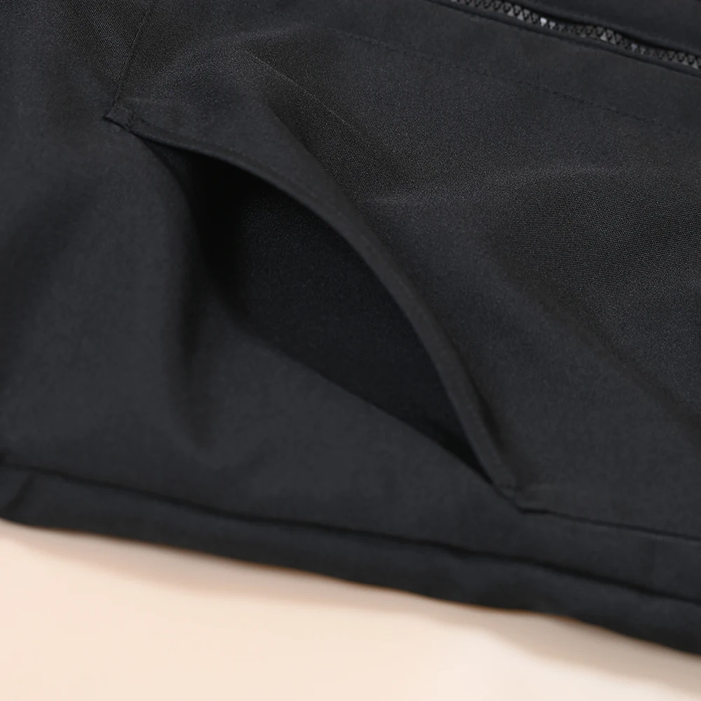 

Warm Cotton Jaet Vest Women's Winter Faion Thiened Zipper Closure Pure Color Tead Stitching Stand Collar Vest