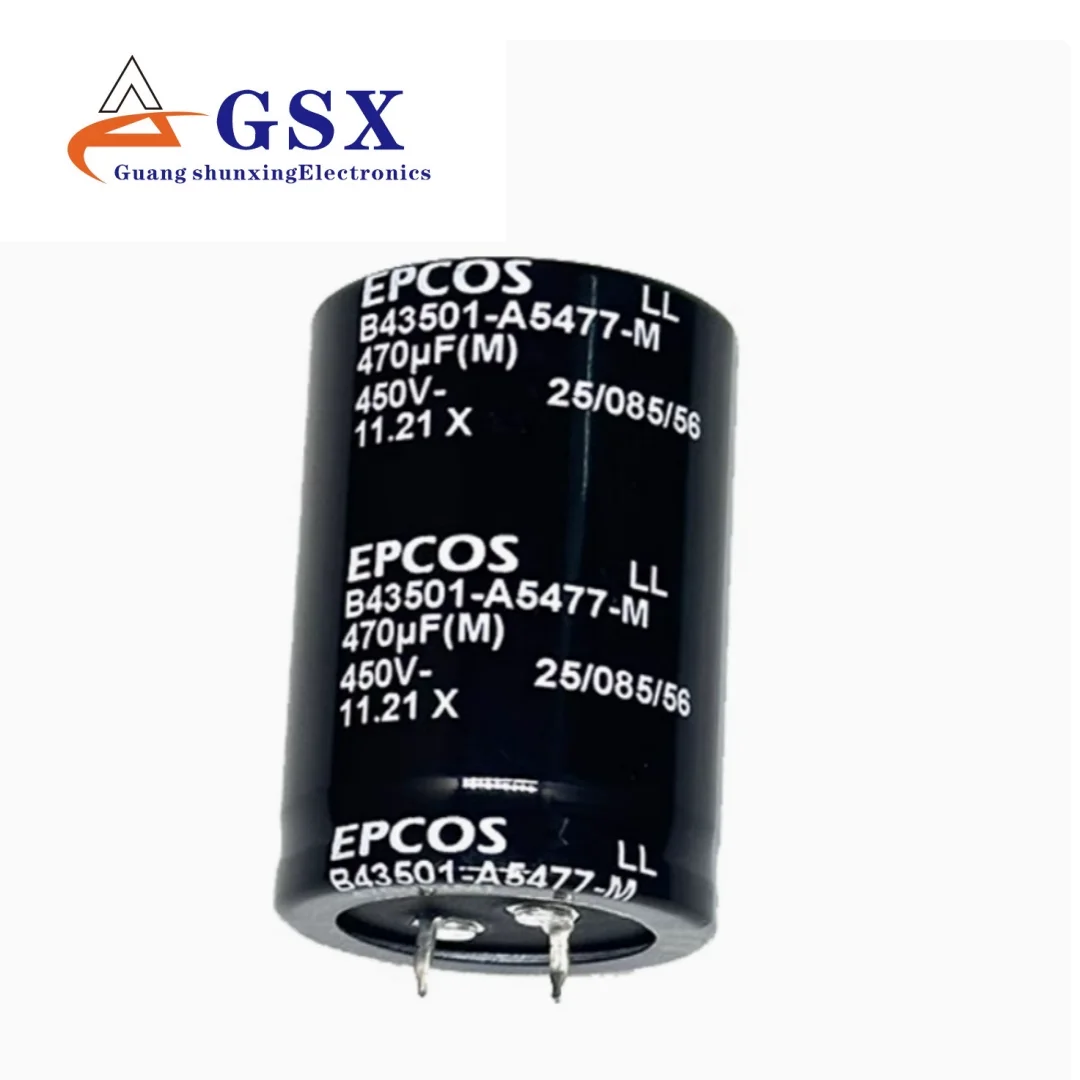 

470UF 450V imported aluminum electrolytic capacitor 450v470uf 35 * 50, Germany Apcos B43501