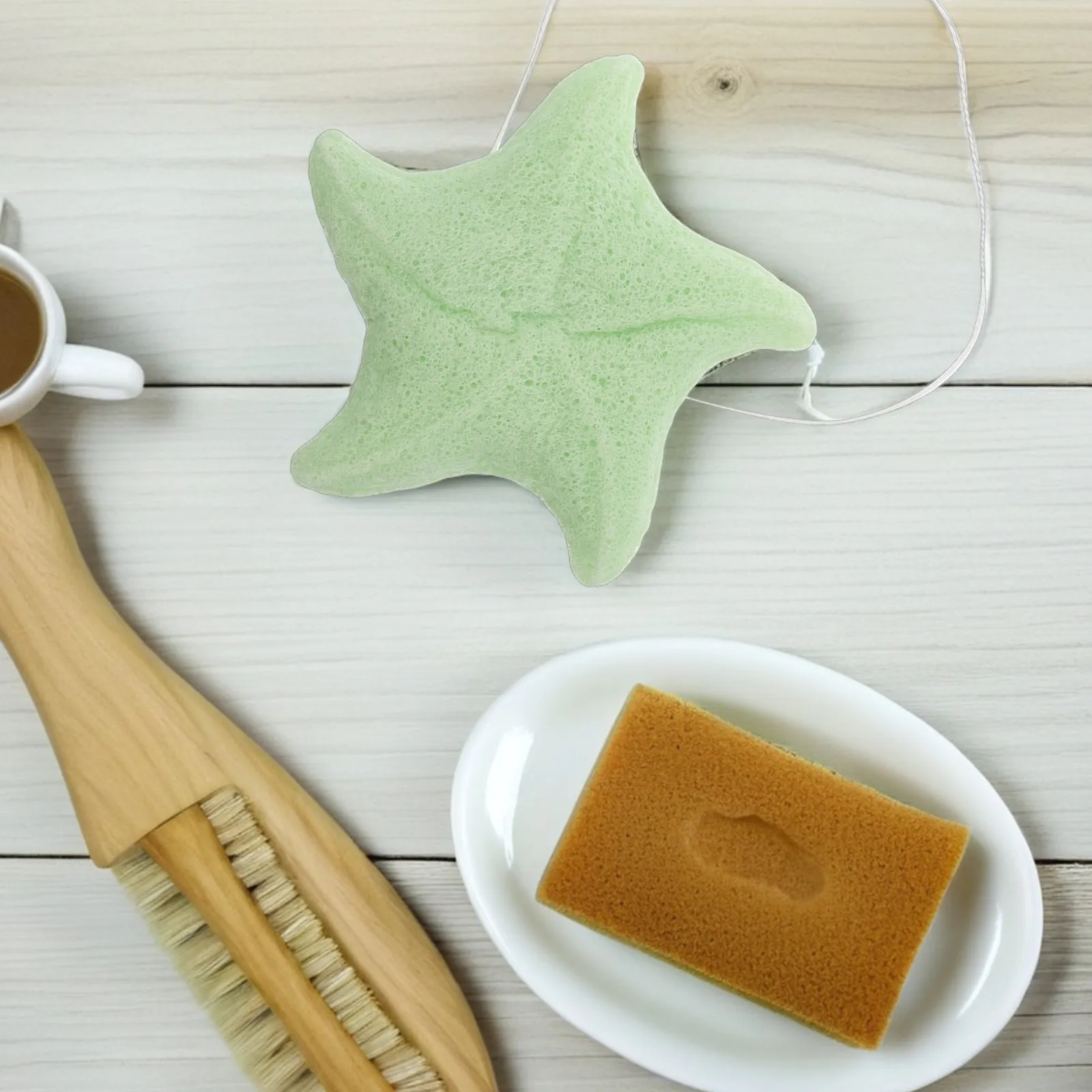 

Натуральная детская губка для ванны: нежный отшелушивающий скрабер для тела, мягкая губка-подушечка для младенцев, малышей, новорожденных и детей для купания