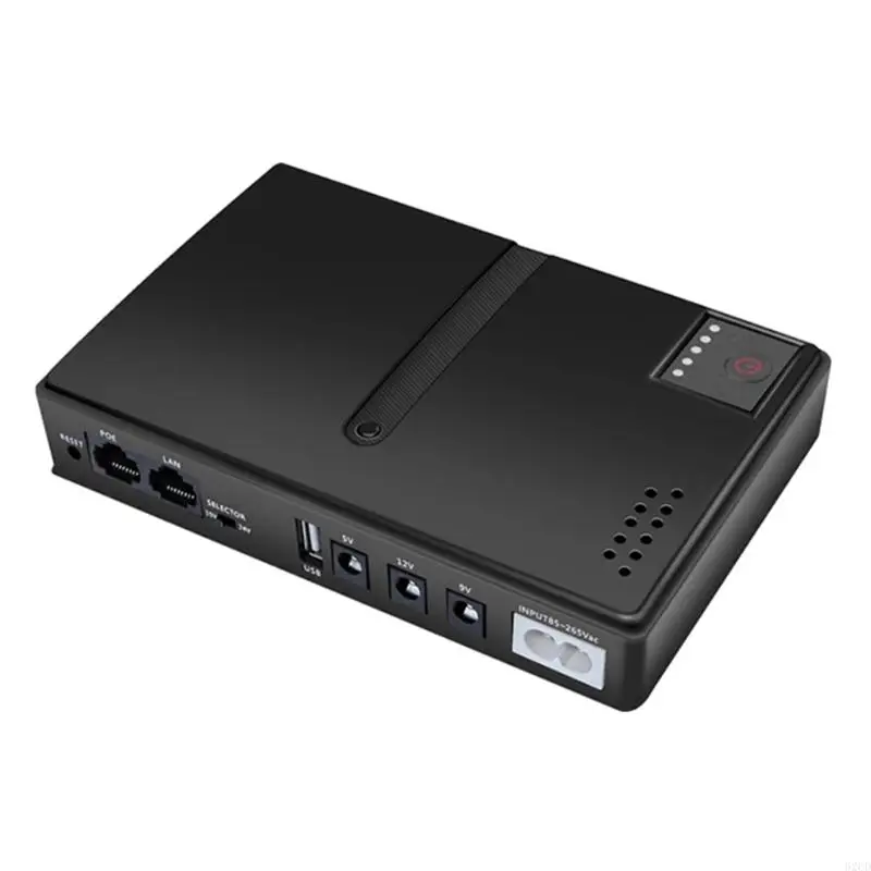 62CD Mini UPS Continuous Power for Routers, Ensuring Device Operations During Outages