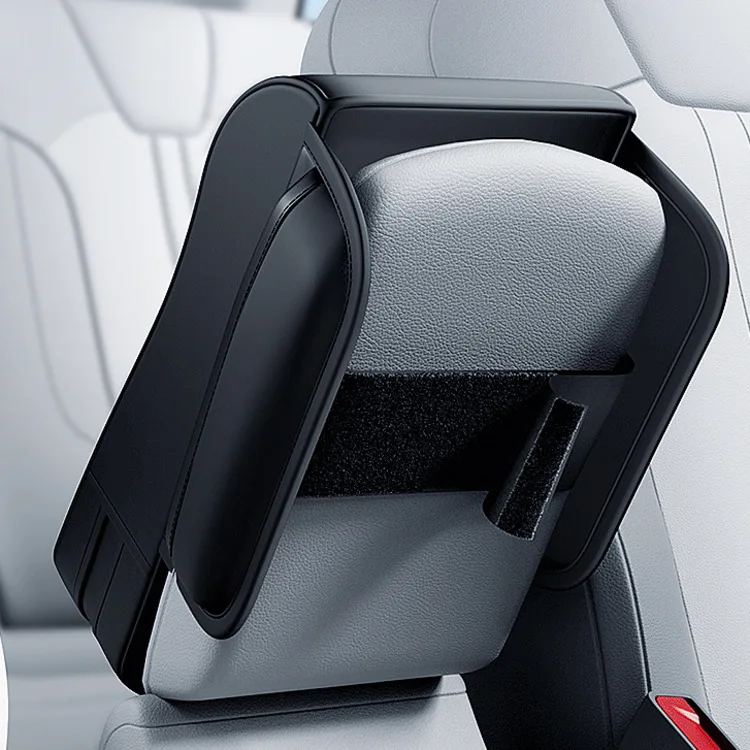 Auto-Armlehnenbox-Booster-Pad mit bequemem Memory-Schaum und integriertem Taschentuchhalter für Passagiere vorne und hinten