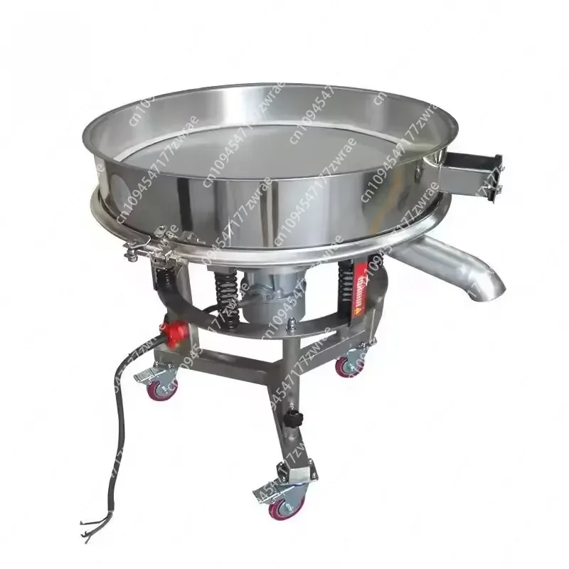 New Solid-liquid Separation Equipment Motor Bearing Gearbox High-frequency Screen for Soy Milk Filtration 600W