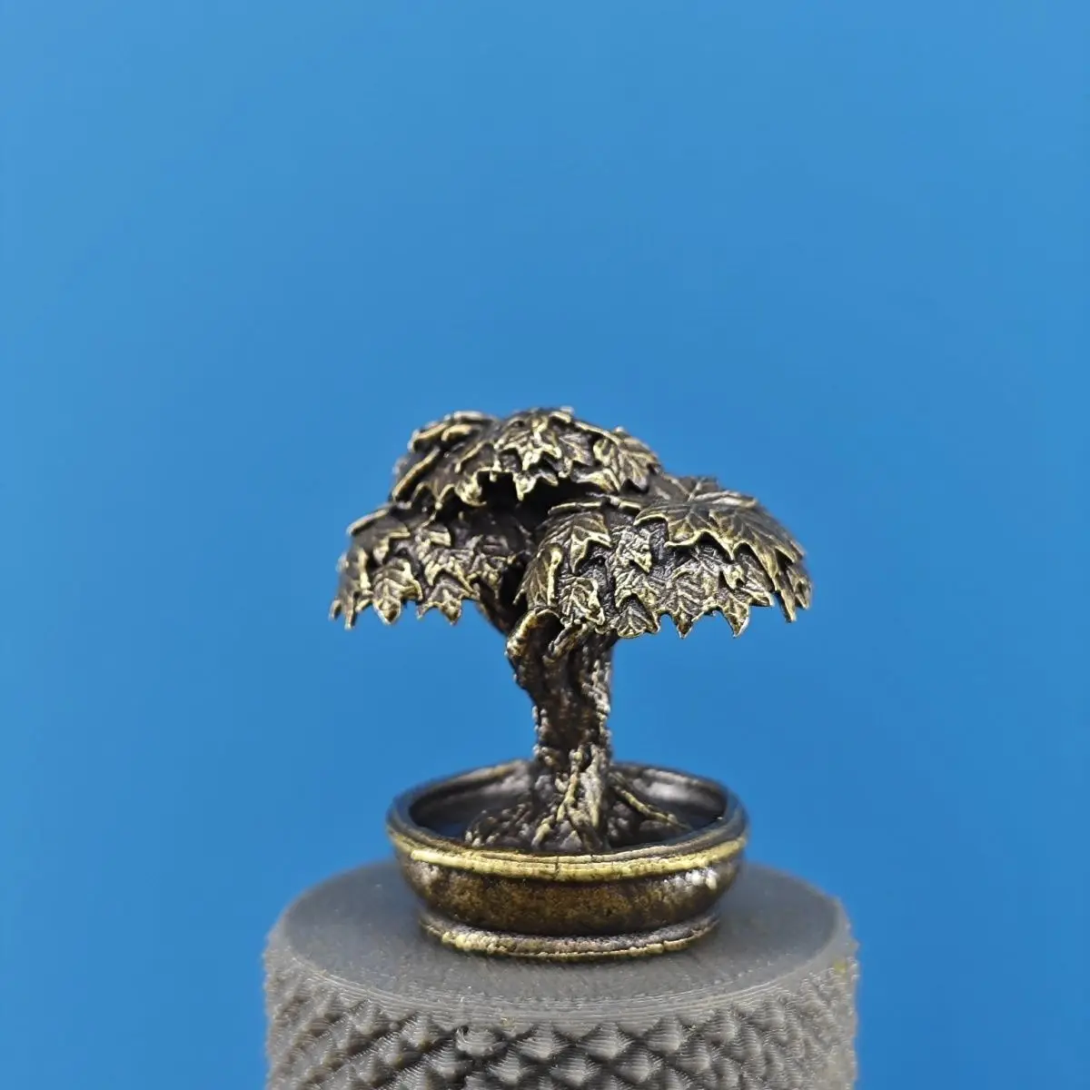 Brass Model Tree Simulation Tree Maple Tree Bonsai Ornament Pine Tree Aquascape