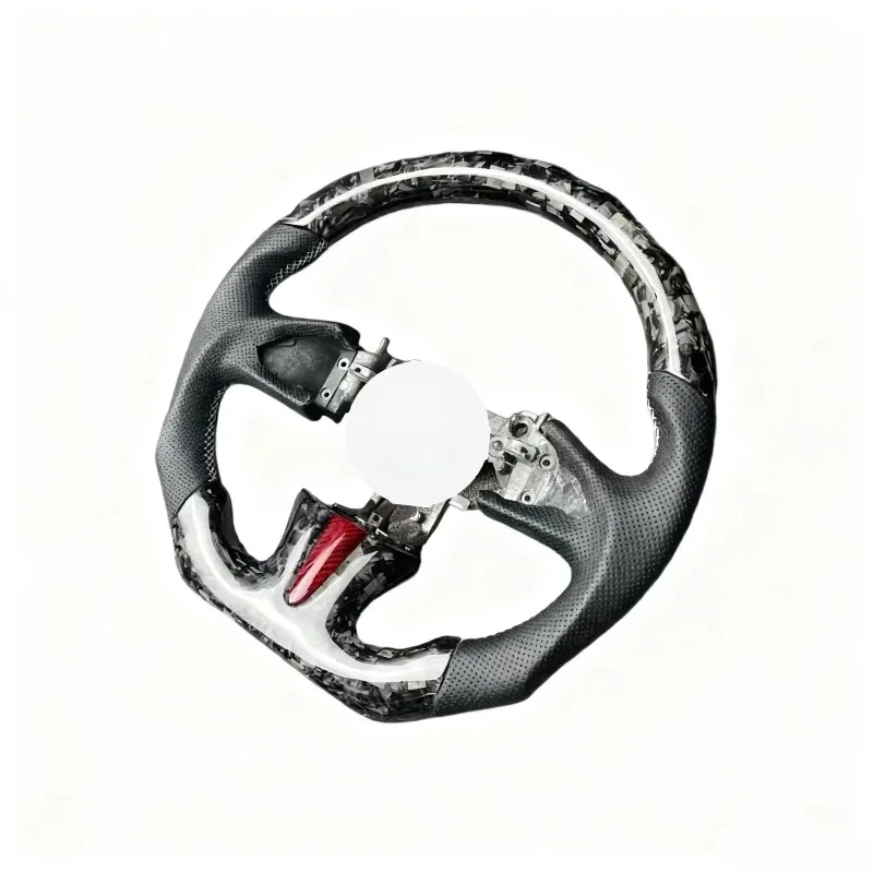Carbon fiber racing steering wheel, custom sports performance steering wheel, suitable for car modifications and upgrades