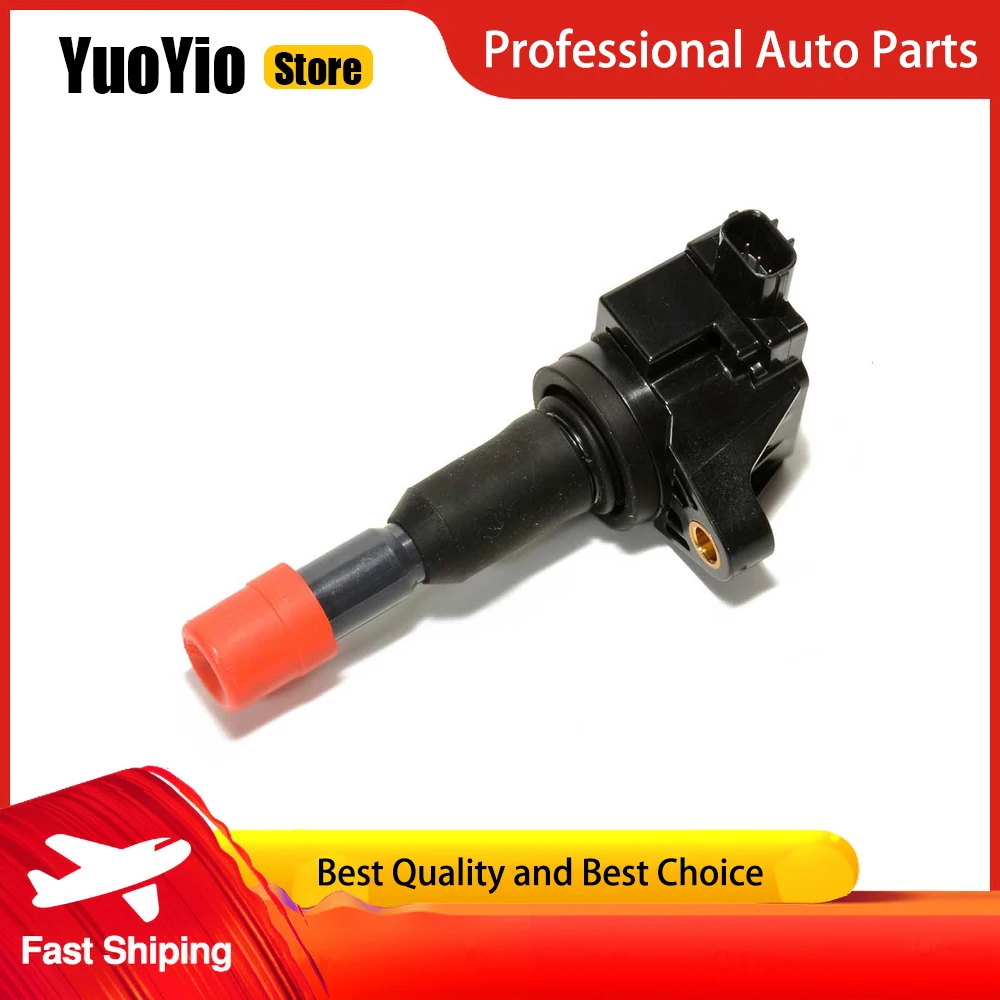 

YuoYio 1Pcs Ignition Coil 30520-PWC-003 For Honda