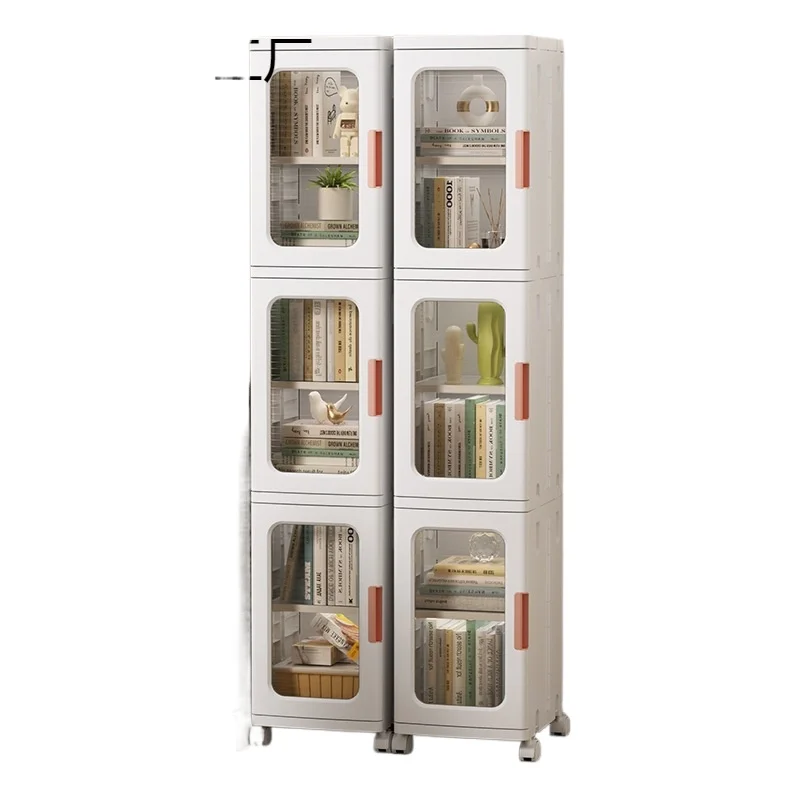 

Floor rack multi-layer crevice storage cabinet designer model is easy to use