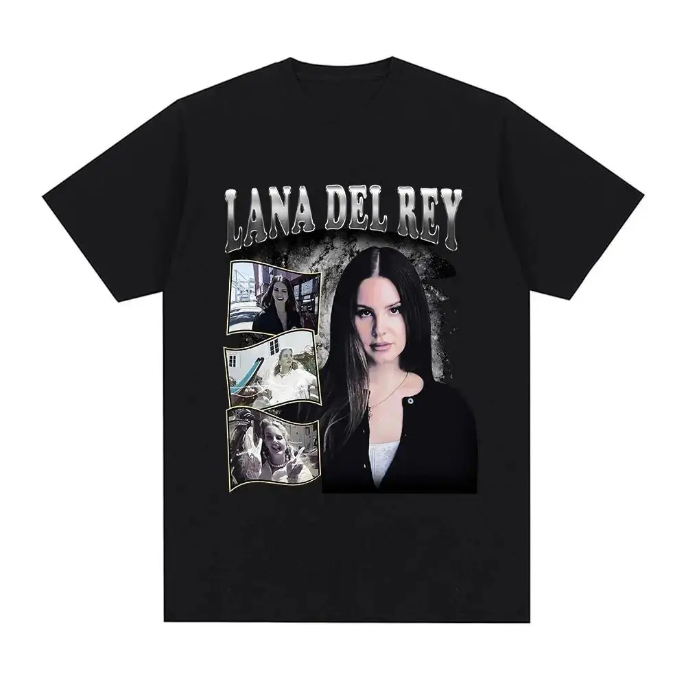 歌手ラナ・デル・レイプリント Tシャツ男性女性ファッションヒップ