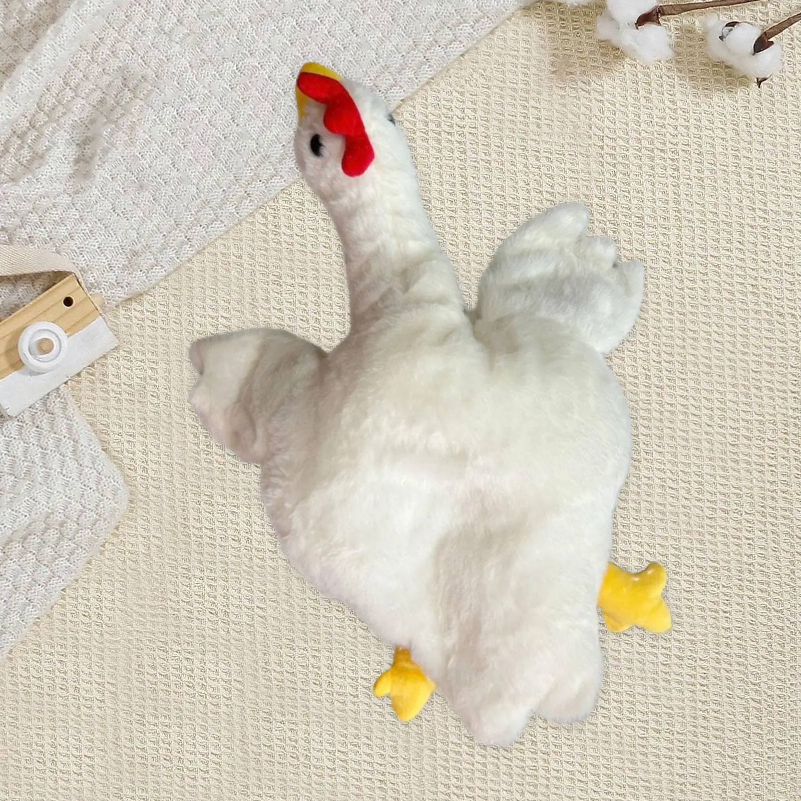 Chapeau de coq mignon pour adultes et enfants, coiffure de fête amusante pour remise de diplôme, couvre-chef en peluche