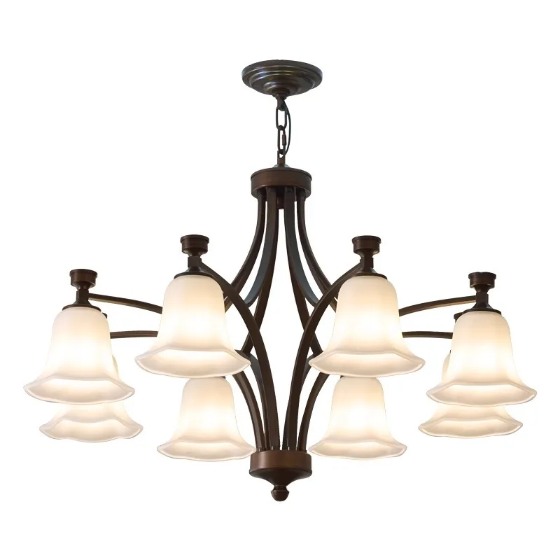 

Premium, retro, living room, chandelier, French, medieval