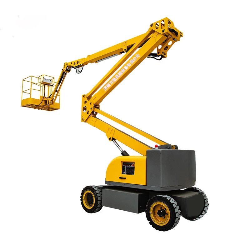 22M Extended Reach Articulating Boom Lift Aerial Work Platform Dual Hydraulic Cylinders for Smooth Vertical Movement
