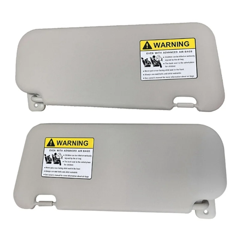 1 Pair Sun Visor with Makeup Mirror for 3 2010-2013 Automotive Interior BBM2-69-320C-75 BBM3-69-320C-75