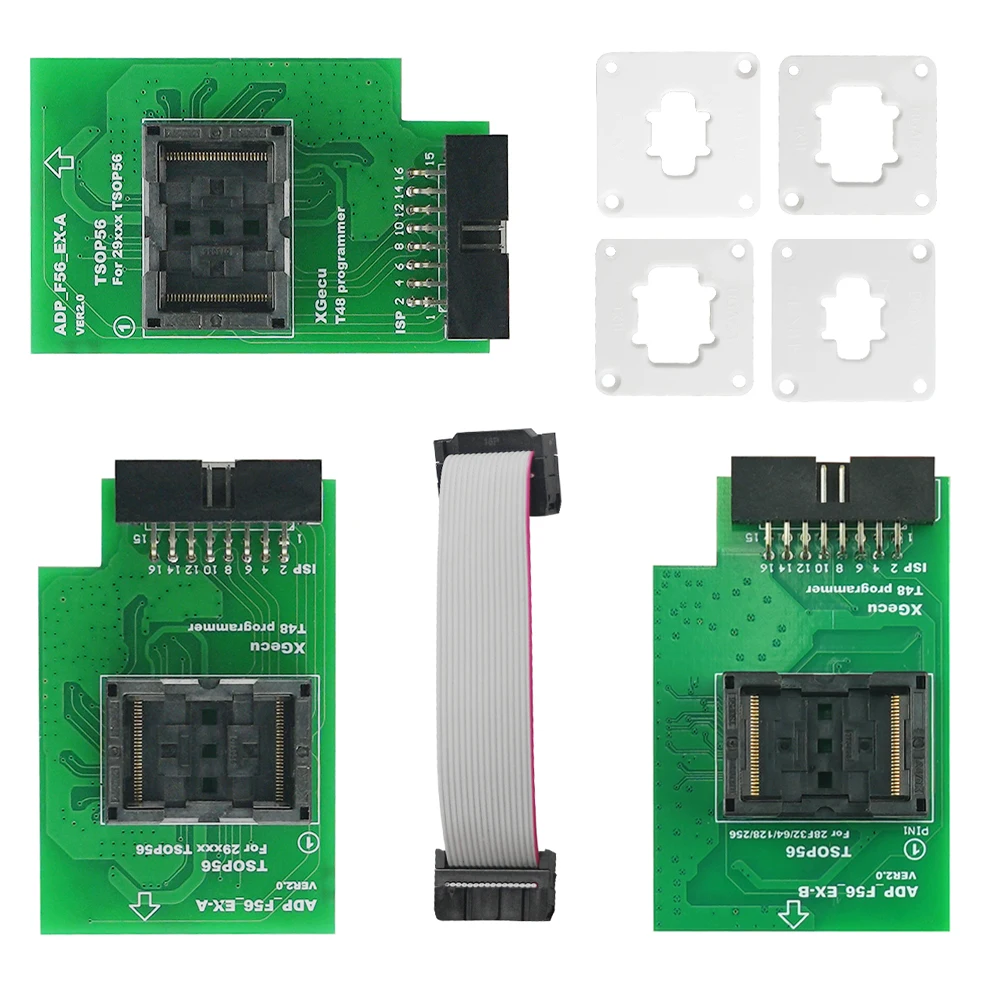 XGECU TSOP56 3-IN-1 Adapter Kit Only for T48 Progammer ADP_F56_EX-A ADP_F56_EX-B ADP_F56_EX-C for Flash EPROM Best Price