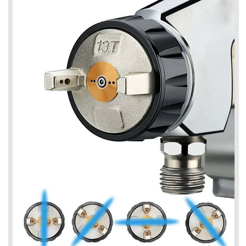 1PC Reciprocating Machine Automatic Paint Spray Gun High Atomization Assembly Line Wa-200 Pneumatic Tool Spray Gun