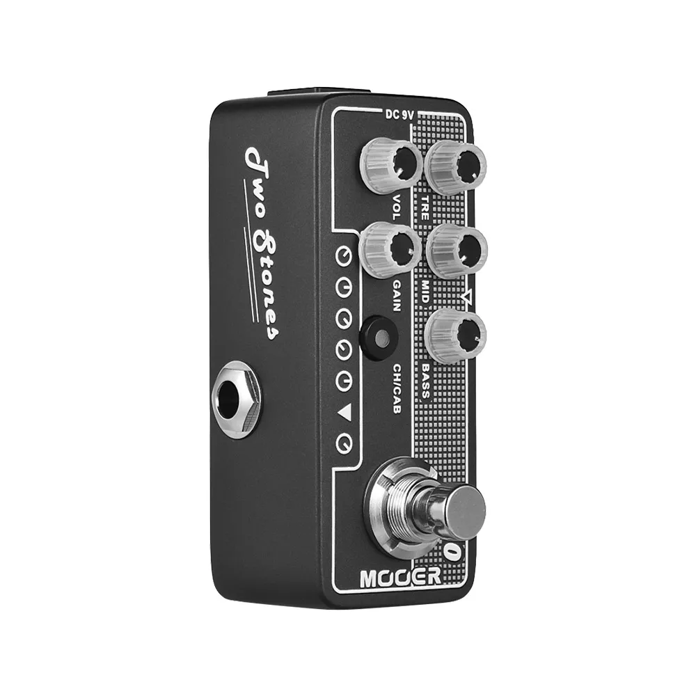 

Mooer Digital Preamp Effects Pedals 3-Band Eq Electric Bass Multi Effect Pedal Guitarra Two Stone Boutique Modern Classic