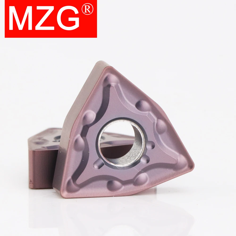 MZG WNMG080404 WNMG080408 ZM36 ZP152 External Turning Tools Carbide blade WNMG 080408 080404 Lathe cutter Tool turning insert