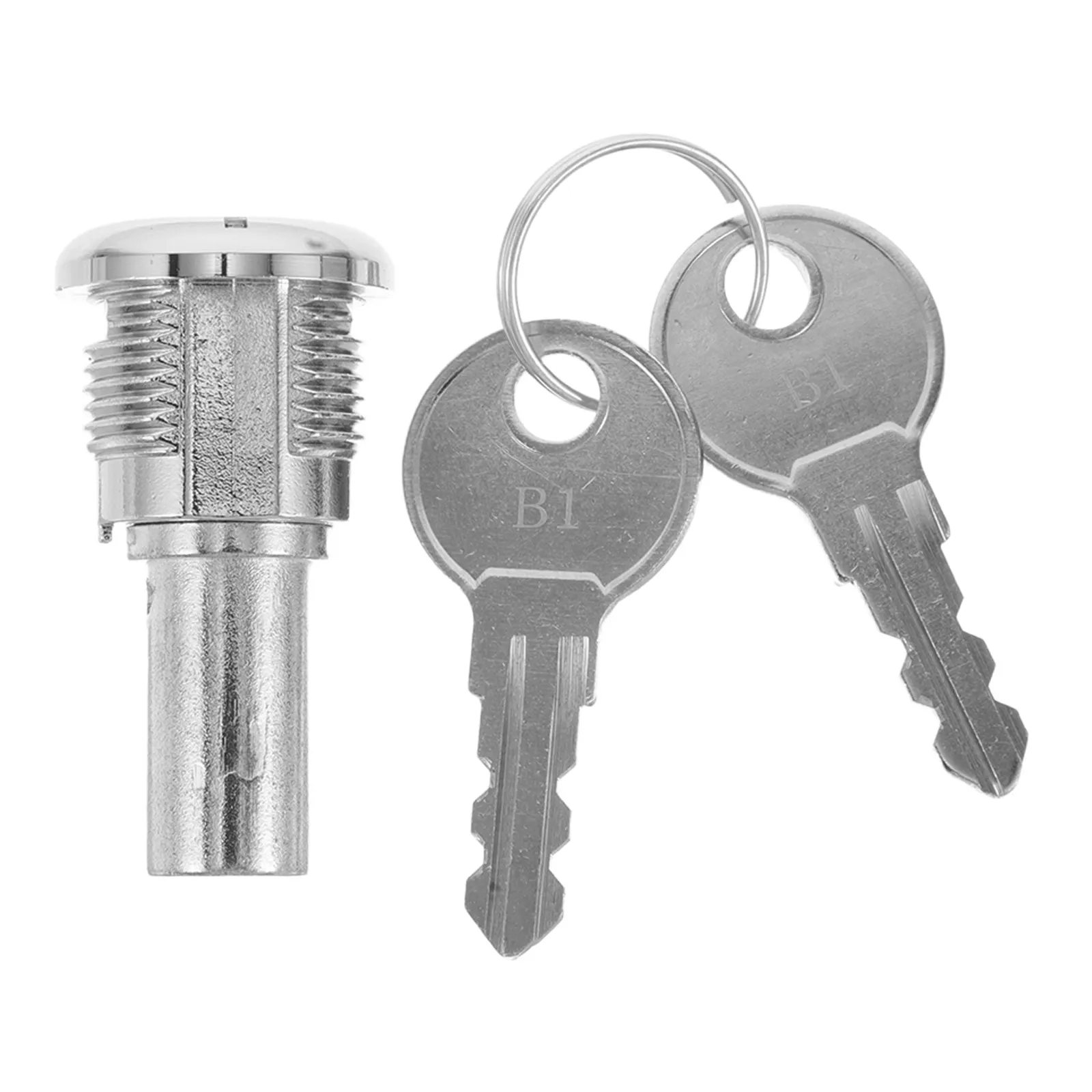 1 Set Of Vending Machine Lock Replacement Gumball Machine Candy Dispenser Key Replacement Lock Bubble Machines Coin Vending