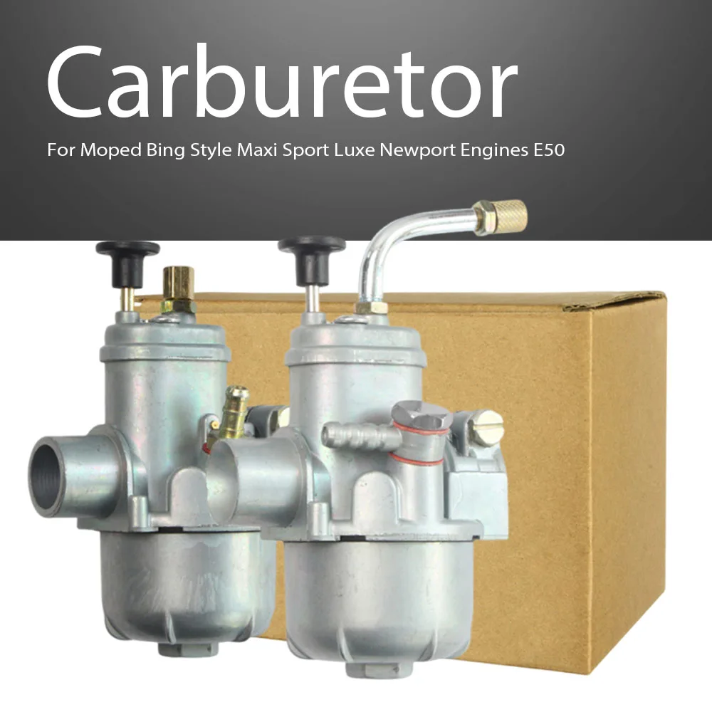 

12mm 15mm Motorcycle Carburetor PUCH for Moped Bing Style Maxi Sport Luxe Newport Engines E50