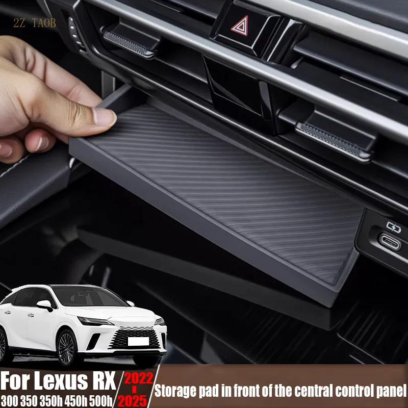 front storage pad of central control panel car interior modification accessories For Lexus RX 300 350 350h 450h 500h 2022-2025