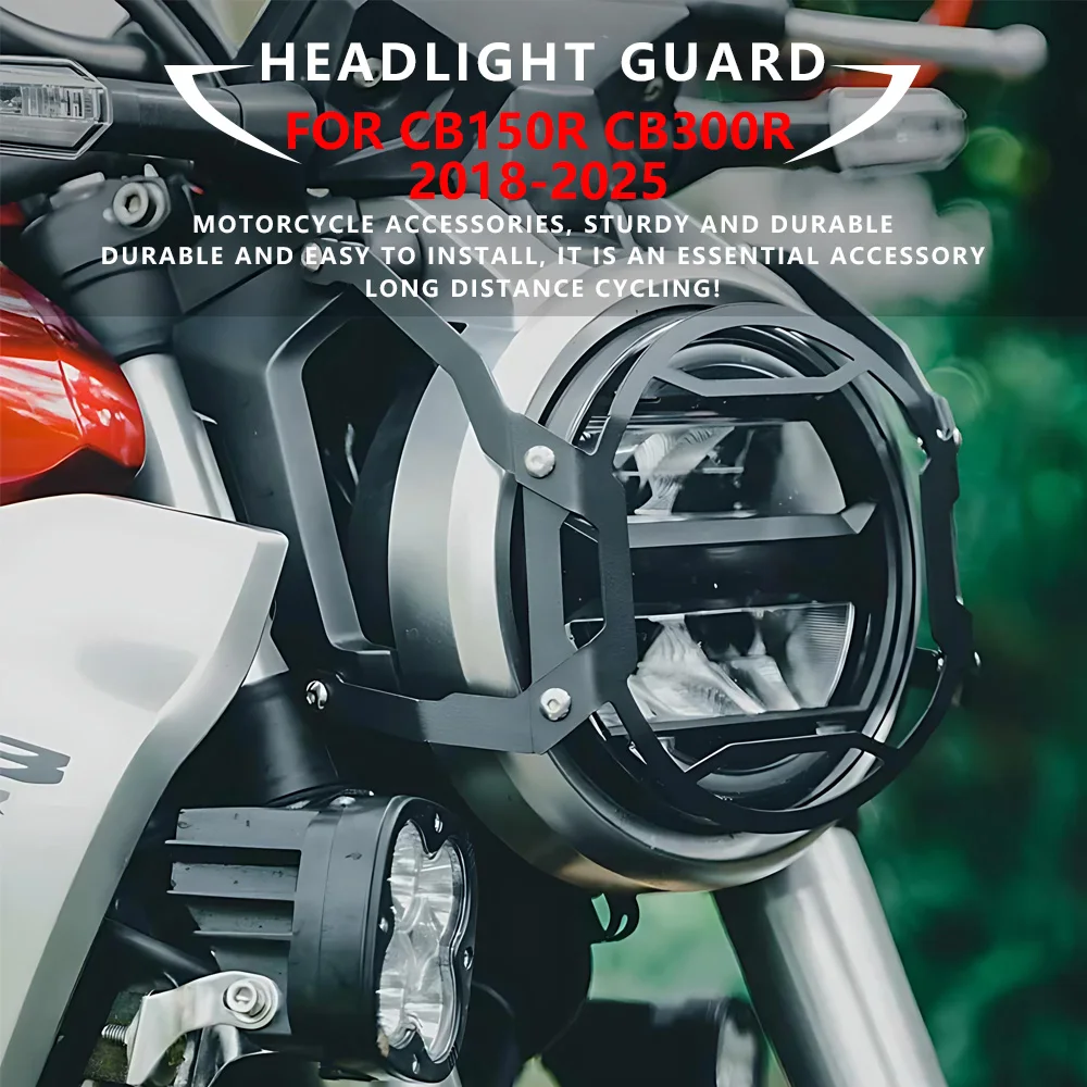

MTKRACING защита фар для HONDA CB150R CB300R 2018-2025 мотоциклетная фара гриль защита лампы защитная крышка аксессуары