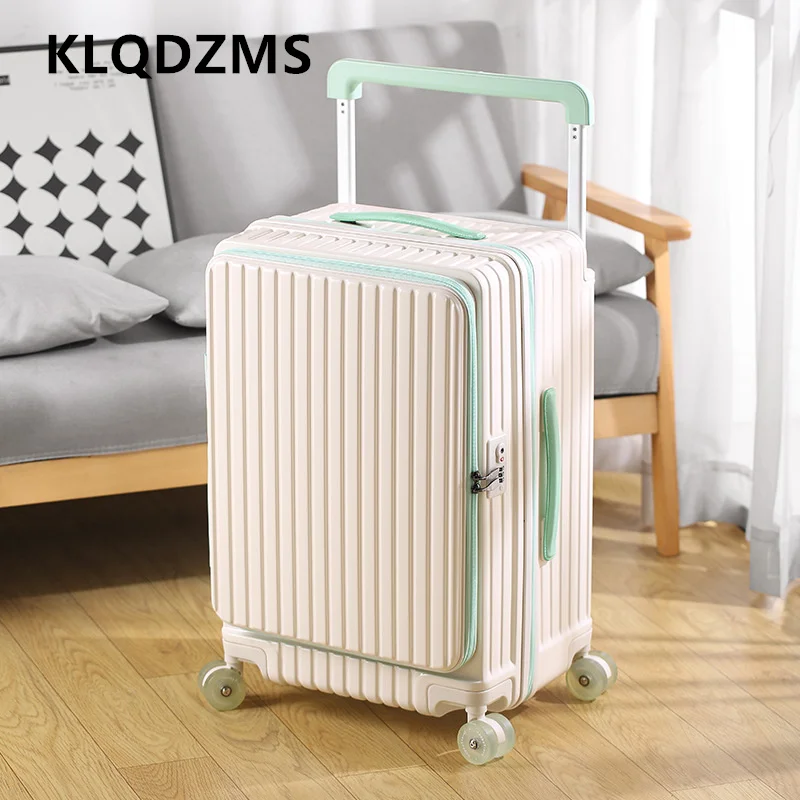 KLQDZMS Multifunctional Suitcase ABS + PC Boarding Box 20