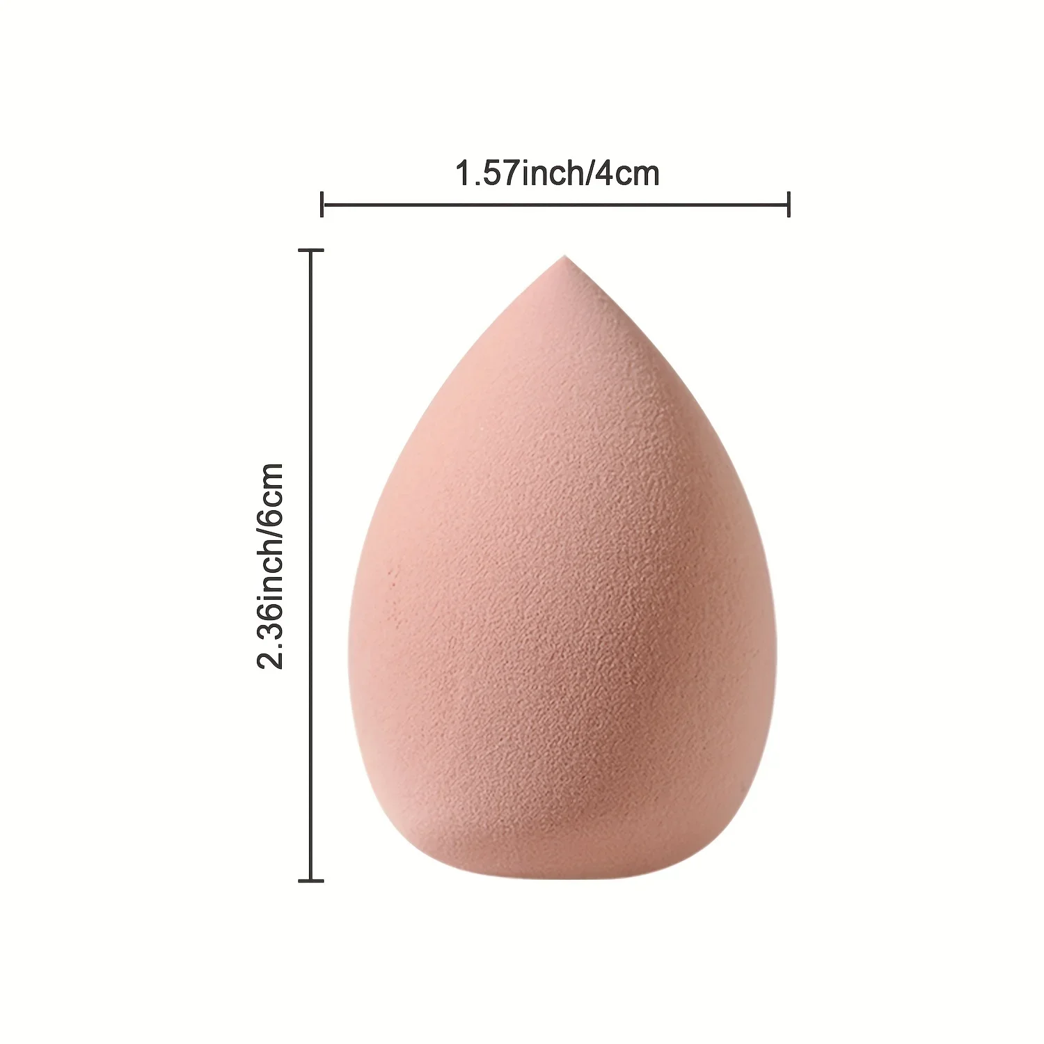 5 個の親水性メイクアップスポンジセット - 液体/クリーム/パウダーファンデーション用の非ラテックスブレンダー | コンパクトトラベルサイズシームレスブレンドキット