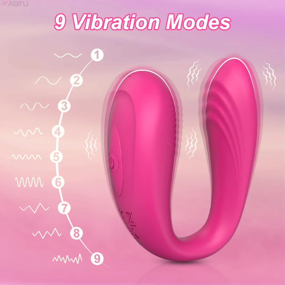 APP Bluetooth Control Couple Vibrator for Women Clitoris Stimulate Female G-Spot Dual Wearable Vibrating Massage Adult Sex Toys