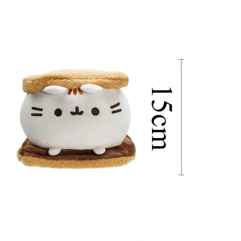 Pusheen Kawaii Plüschtier Donut Einhorn Raumdekoration Anime Kartoffelchip Eiscreme Pizza Kuchen Katze Stofftier Puppen Geschenk