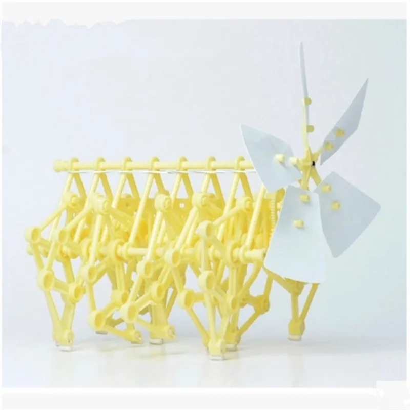ABUM-Mini Kit de modèle Strandbeest (Wind Power DIY-Beast), intéressant et cadeaux pour les vacances d'anniversaire, Durable, facile à utiliser