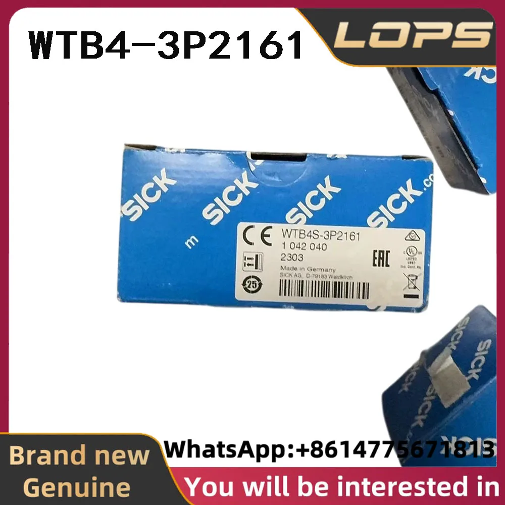 WTB4-3P2161 Brand new original SICK Order number 1042040 Diffuse photoelectric sensor,  welcome to consult