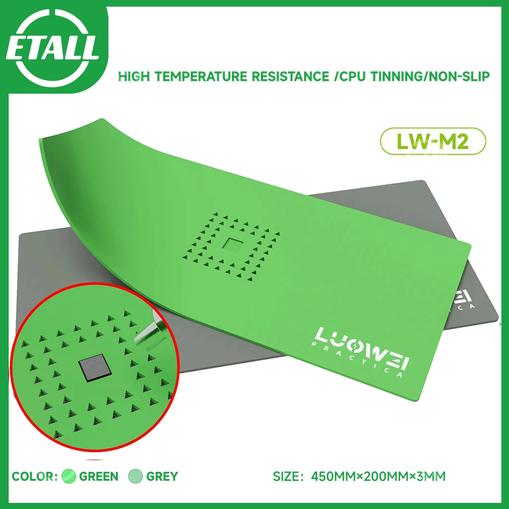 

Платформа для обслуживания микроскопа Luowei LW-M1/M2, металлическая подставка для телефона, интегральная микросхема BGA, трафарет, Рабочий стол для сварки, силиконовый коврик